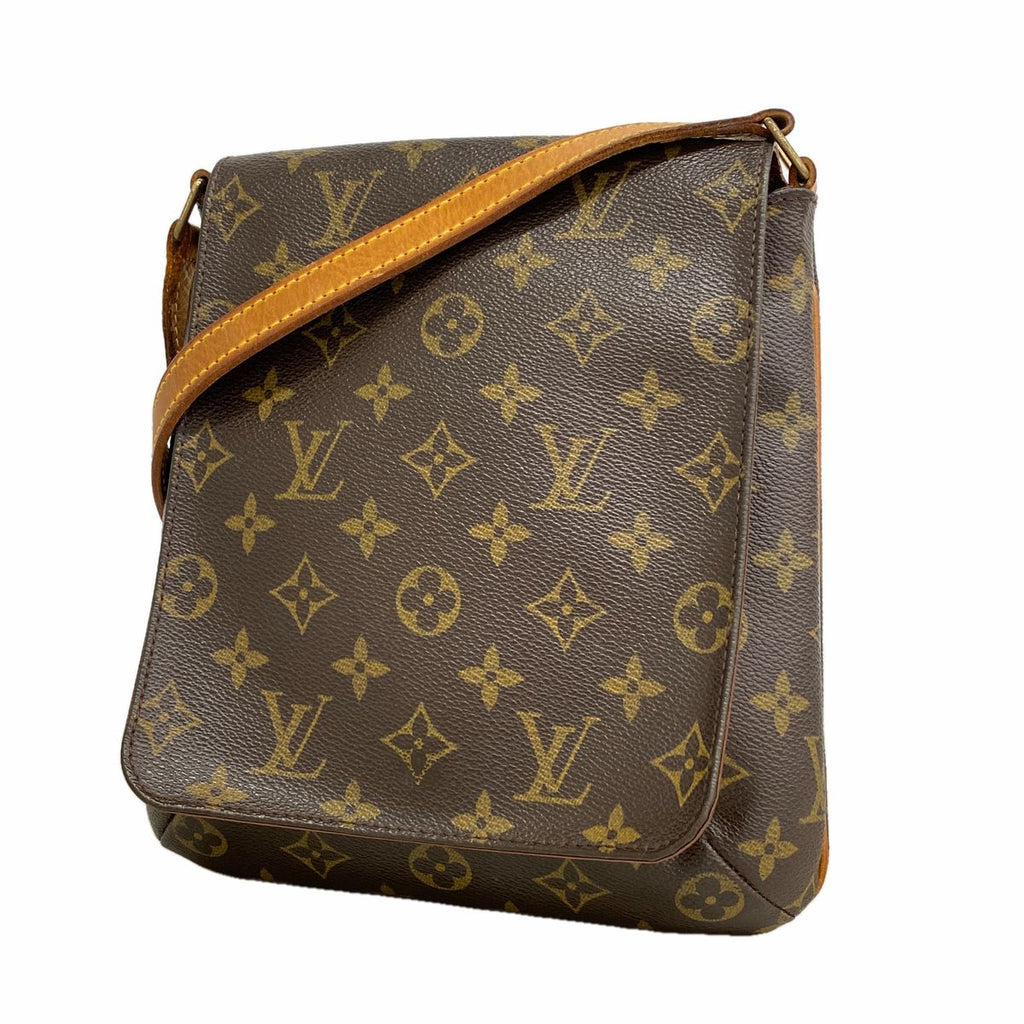Louis Vuitton Shoulder Bag Monogram Musette Salsa Long Strap Brown