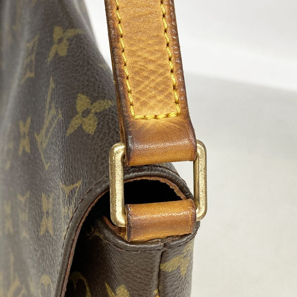 Louis Vuitton Shoulder Bag Monogram Musette Salsa Long Strap Brown — view 8
