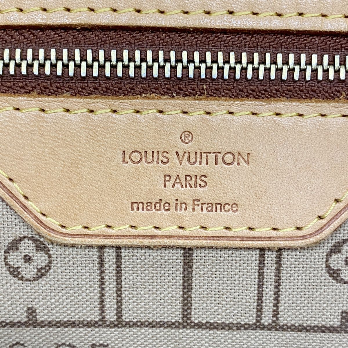 Louis Vuitton Tote Bag Monogram Neverfull MM Brown — view 5