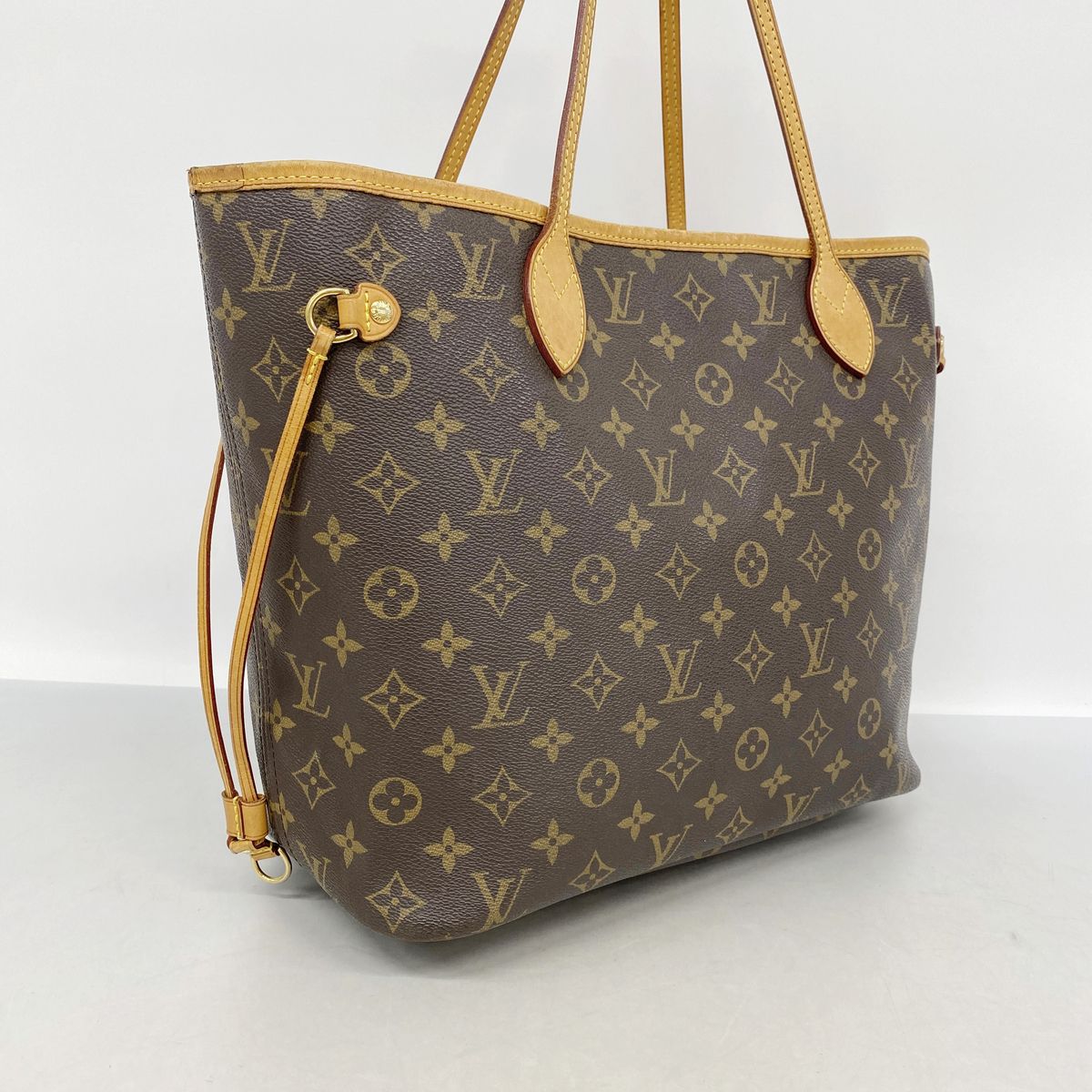 Louis Vuitton Tote Bag Monogram Neverfull MM Brown — view 2