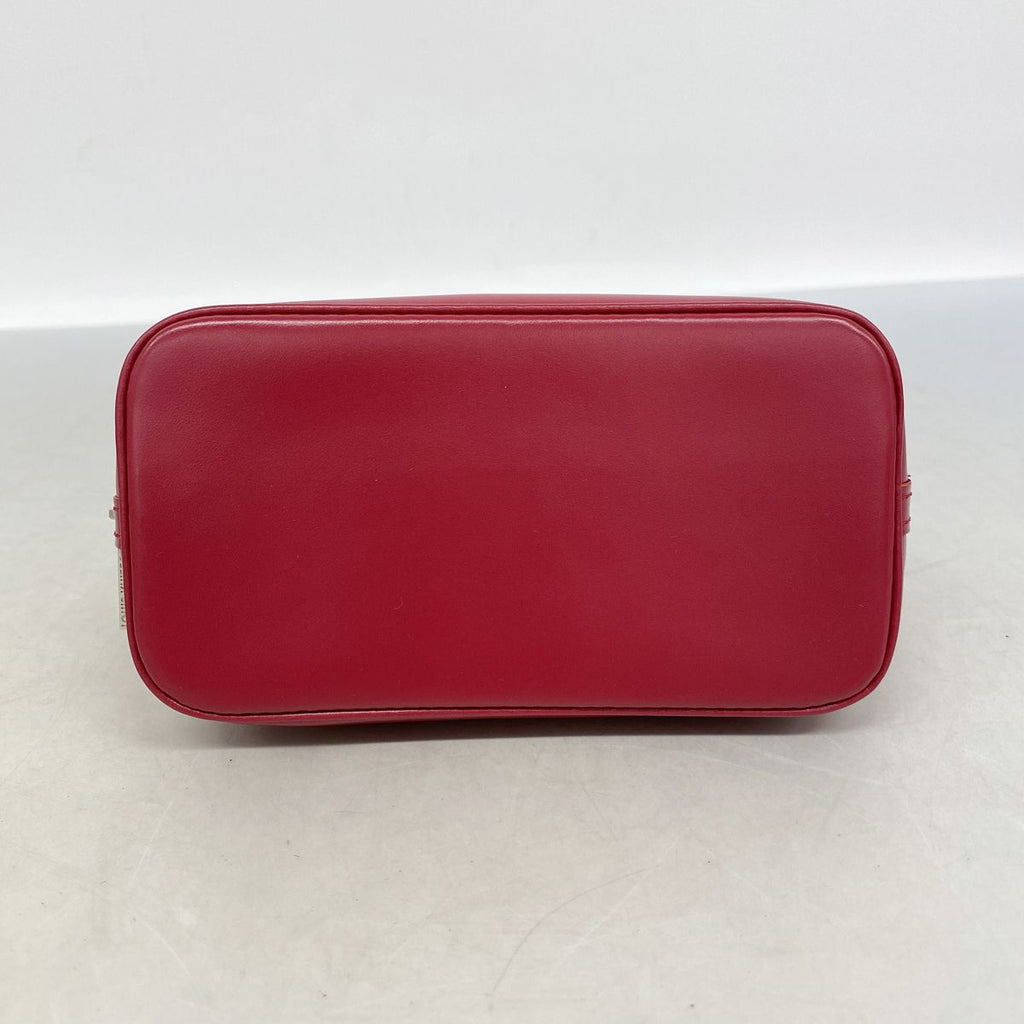 Louis Vuitton Handbag Monogram Satin Little Alma Rouge — view 3