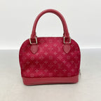 Louis Vuitton Handbag Monogram Satin Little Alma Rouge — view 8