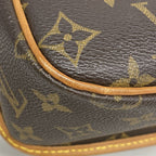 Louis Vuitton Shoulder Bag Monogram Solonge Brown — view 6