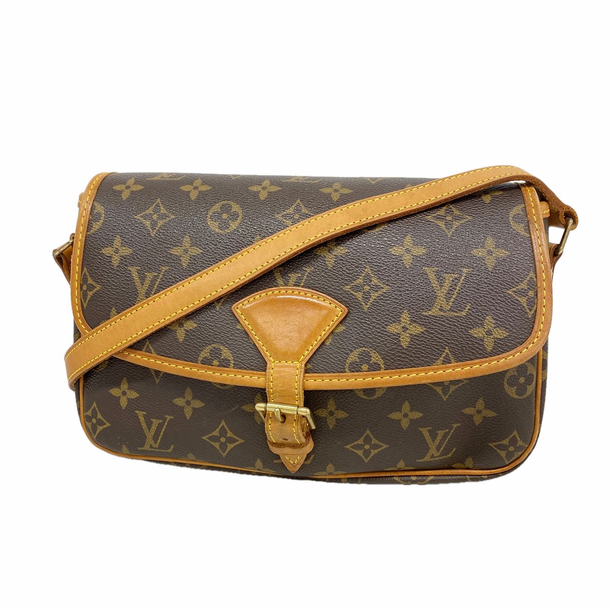 Louis Vuitton Shoulder Bag Monogram Solonge Brown