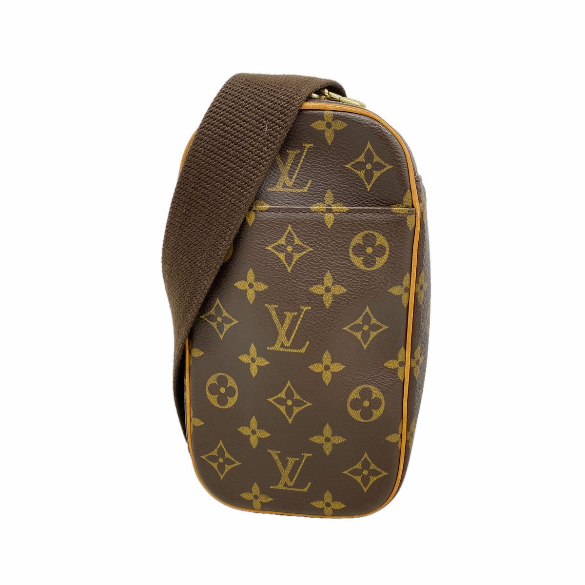 Louis Vuitton Belt Bag Monogram Pochette Gange Brown