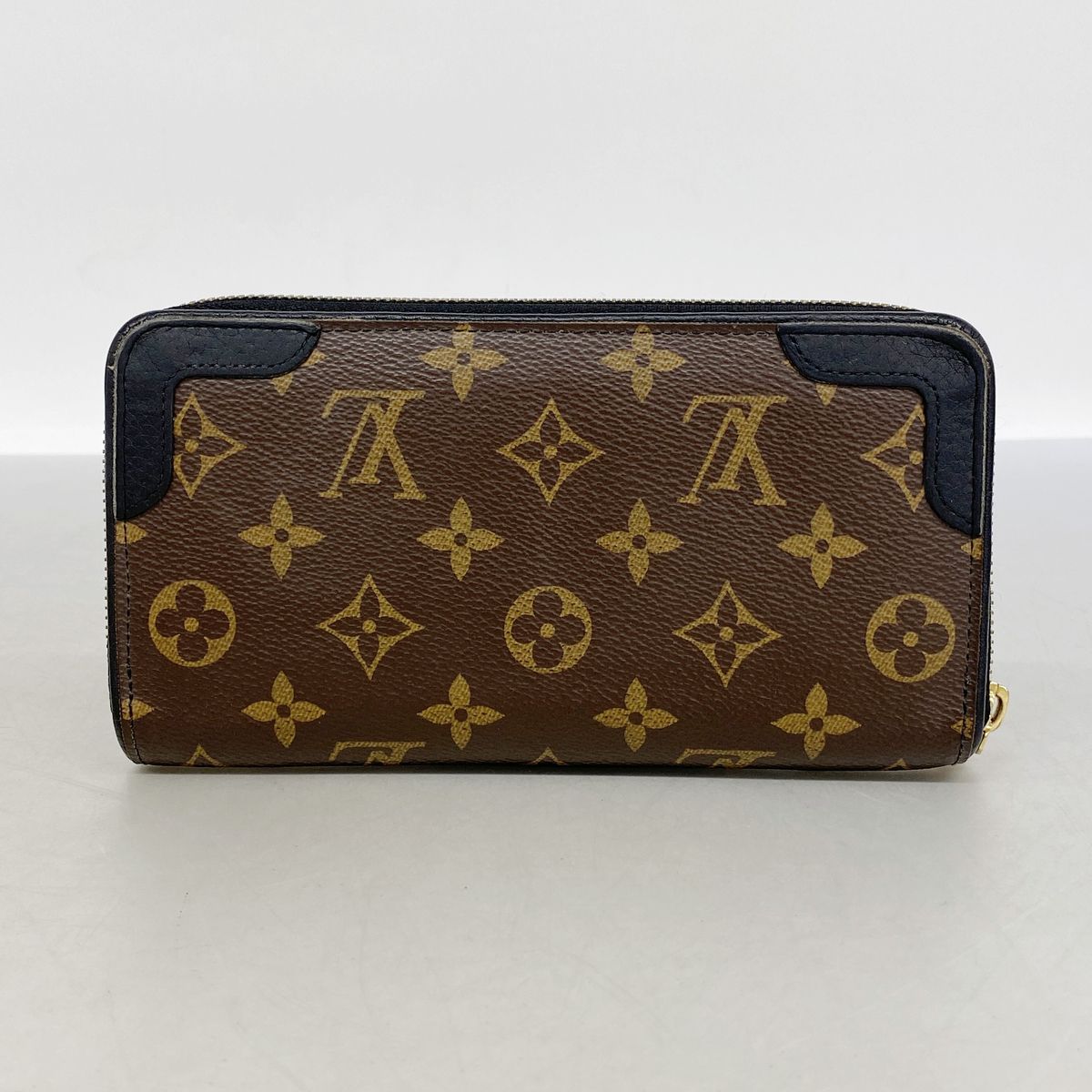 Louis Vuitton Wallet Monogram Retiro Zippy Noir — view 7