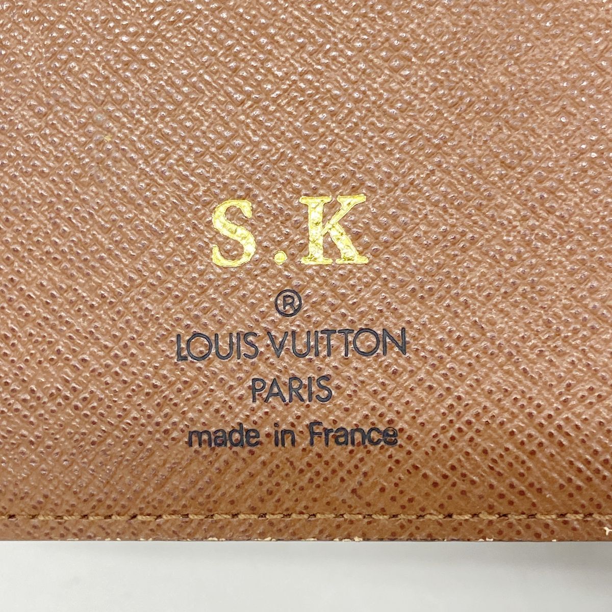 Louis Vuitton Agenda Cover Monogram MM Brown — view 5