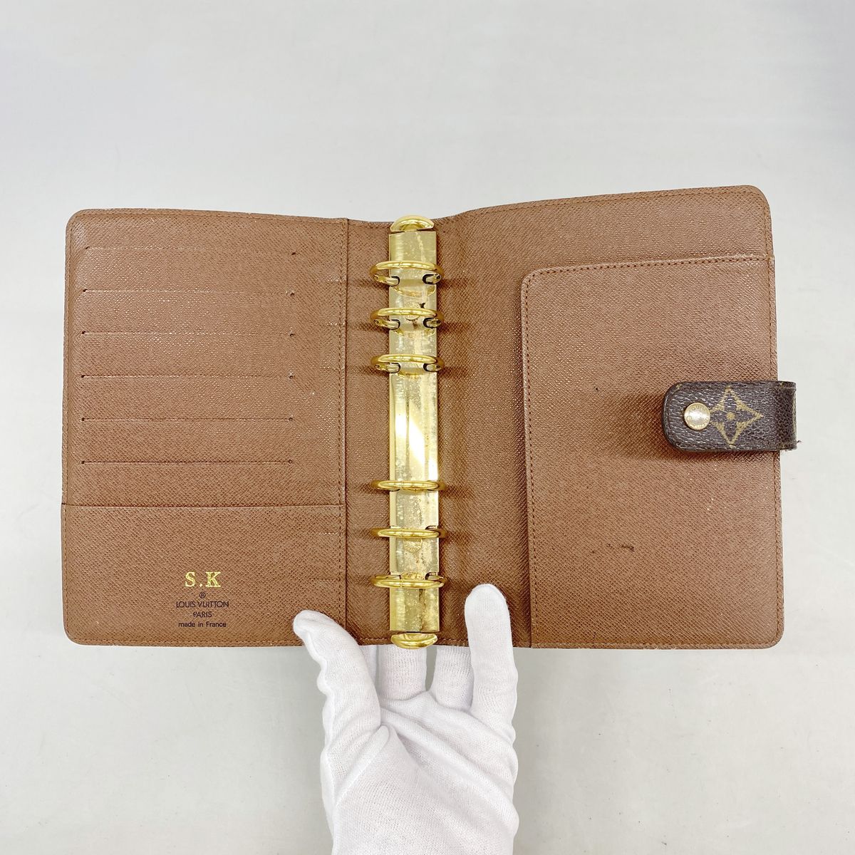 Louis Vuitton Agenda Cover Monogram MM Brown — view 4