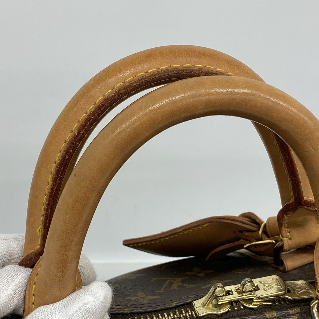 Louis Vuitton Boston Bag Monogram Keepall 55 Brown — view 8