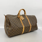 Louis Vuitton Boston Bag Monogram Keepall Bandouliere 60 Brown — view 2