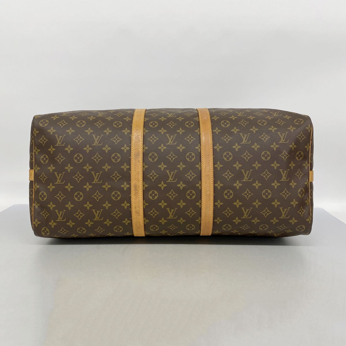 Louis Vuitton Boston Bag Monogram Keepall Bandouliere 60 Brown — view 3