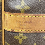 Louis Vuitton Boston Bag Monogram Keepall Bandouliere 60 Brown — view 5