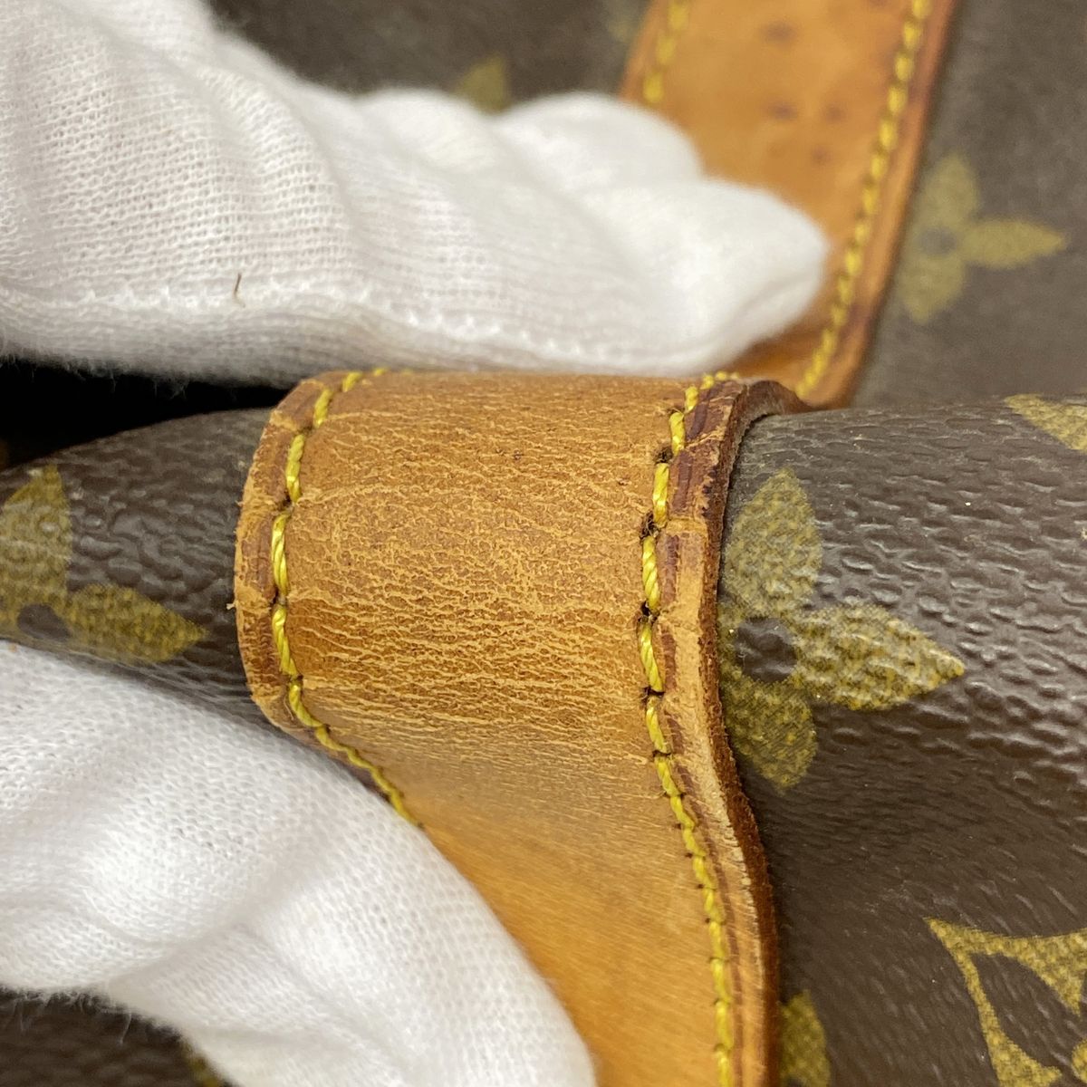 Louis Vuitton Boston Bag Monogram Keepall Bandouliere 60 Brown — view 7