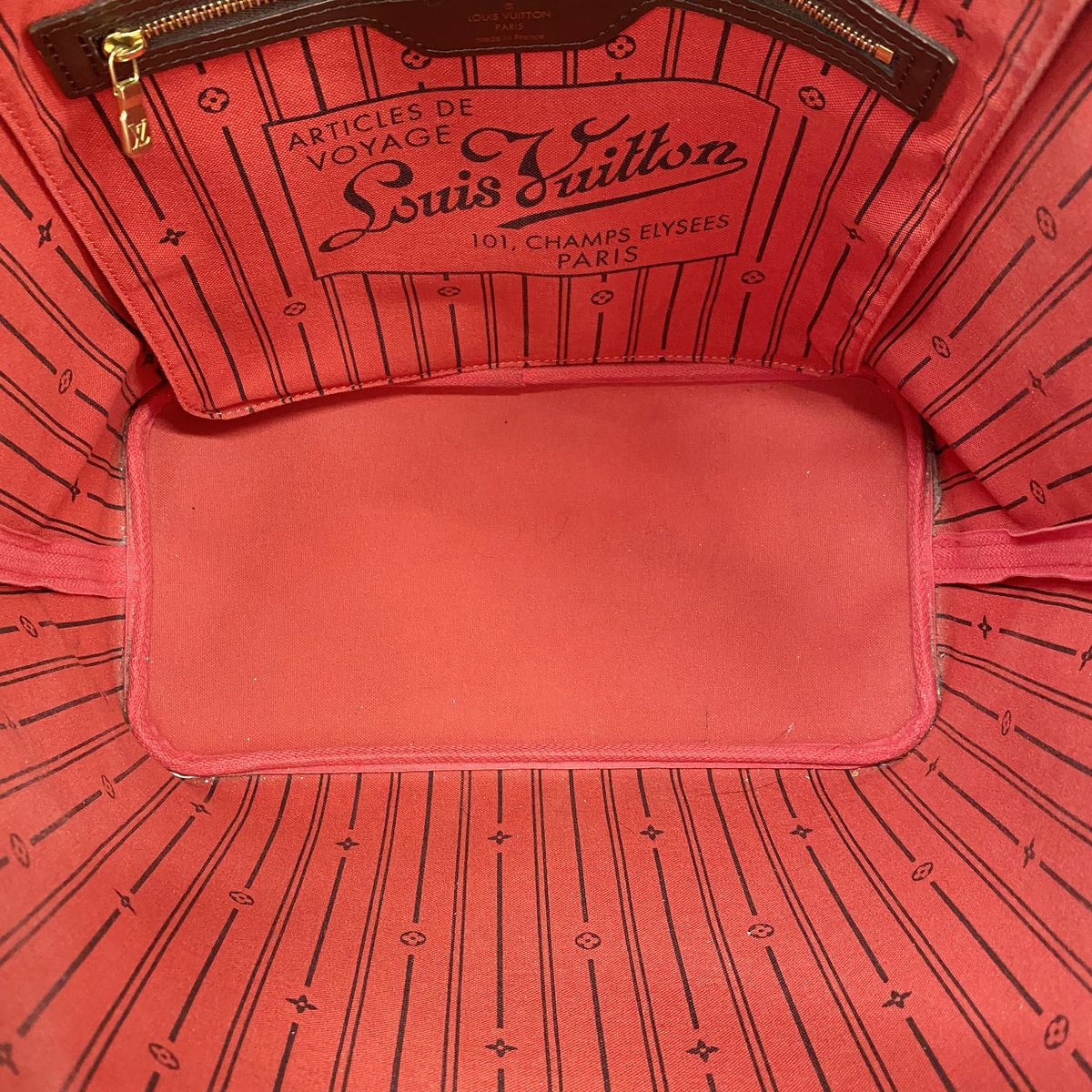 Louis Vuitton Tote Bag Damier Neverfull MM Ebene — view 4