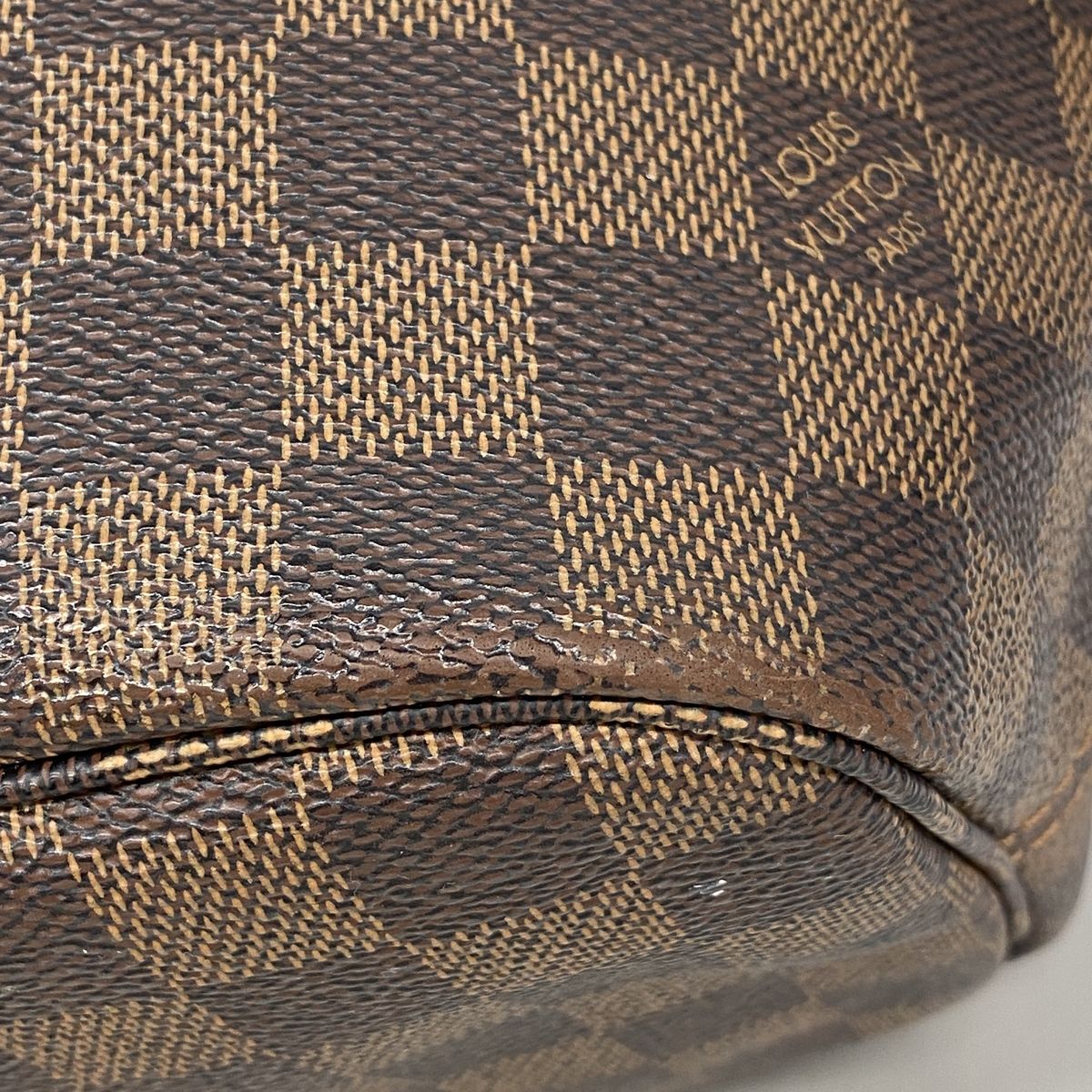 Louis Vuitton Tote Bag Damier Neverfull MM Ebene — view 8