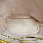 Louis Vuitton Tote Bag Damier Azur Neverfull MM Rose Ballerine — view 4