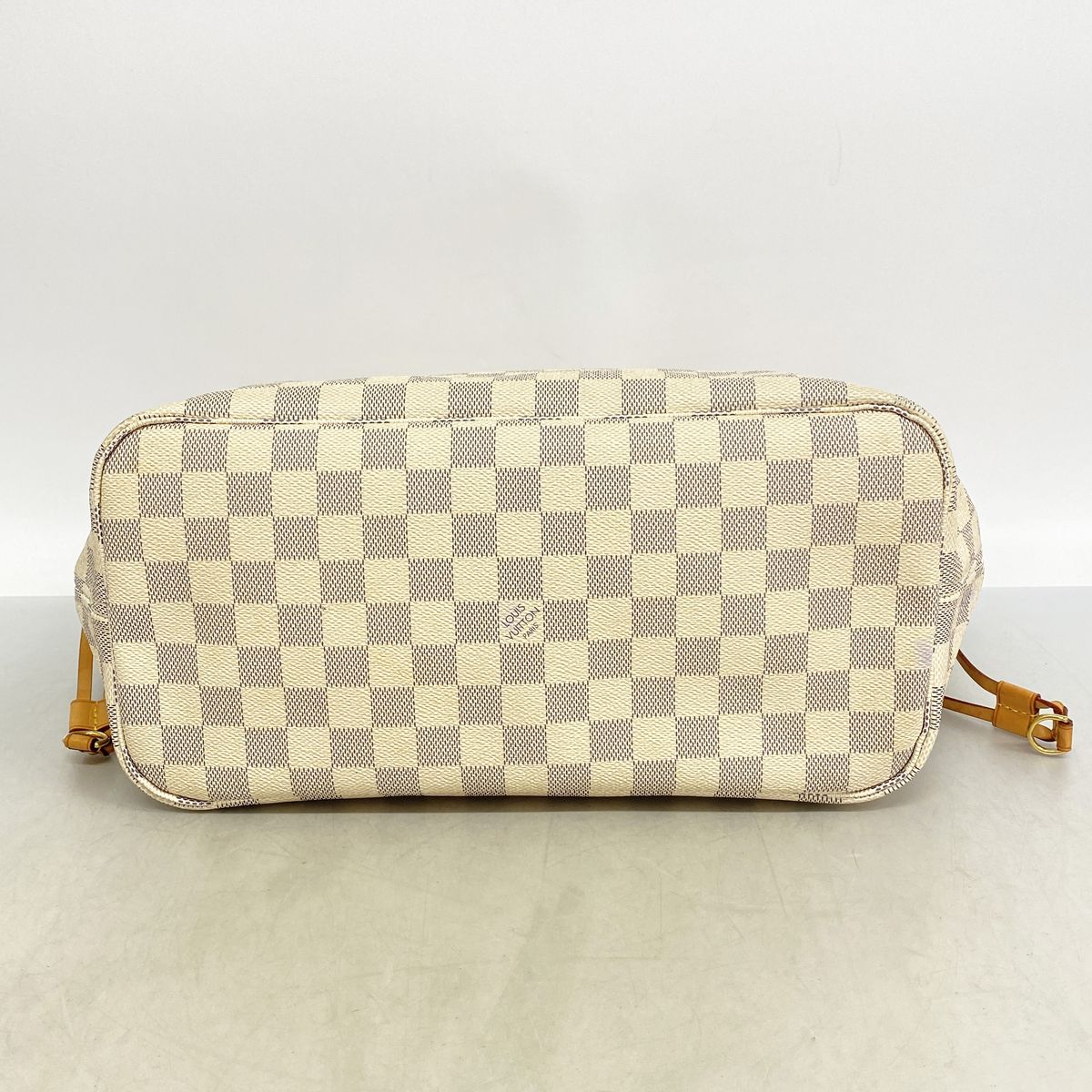 Louis Vuitton Tote Bag Damier Azur Neverfull MM Rose Ballerine — view 3