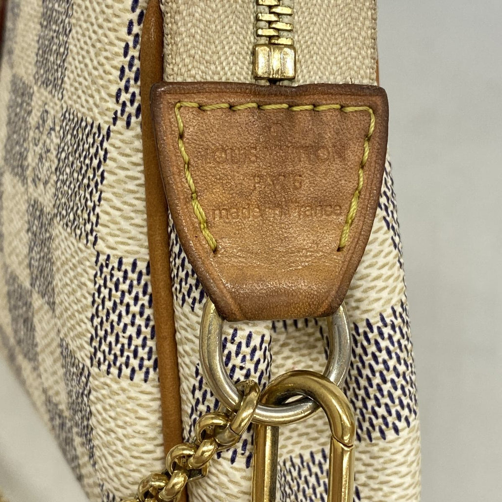 Louis Vuitton Handbag Damier Azur White 2-Way Bag — view 5