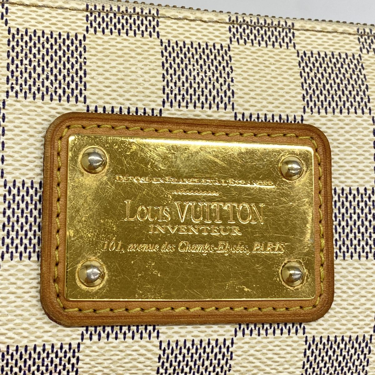Louis Vuitton Handbag Damier Azur White 2-Way Bag — view 6