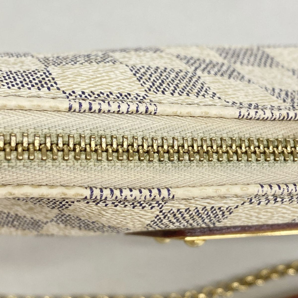 Louis Vuitton Handbag Damier Azur White 2-Way Bag — view 8