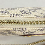 Louis Vuitton Handbag Damier Azur White 2-Way Bag — view 8