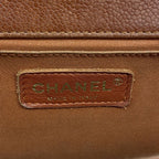 Chanel Shoulder Bag Boy Caviar Leather Brown Gold — view 5