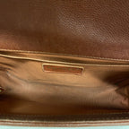Chanel Shoulder Bag Boy Caviar Leather Brown Gold — view 4
