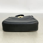 Fendi Handbag Micro Peekaboo Leather Black Gold 2-Way Bag — view 3