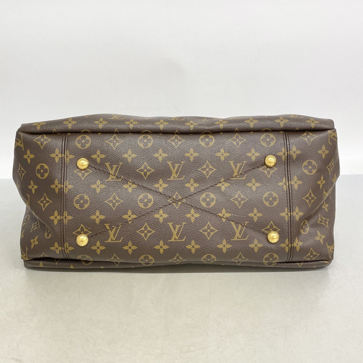 Louis Vuitton Shoulder Bag Monogram Artsy MM Brown — view 3