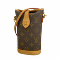 Louis Vuitton Shoulder Bag Monogram Fold Me Pouch Brown