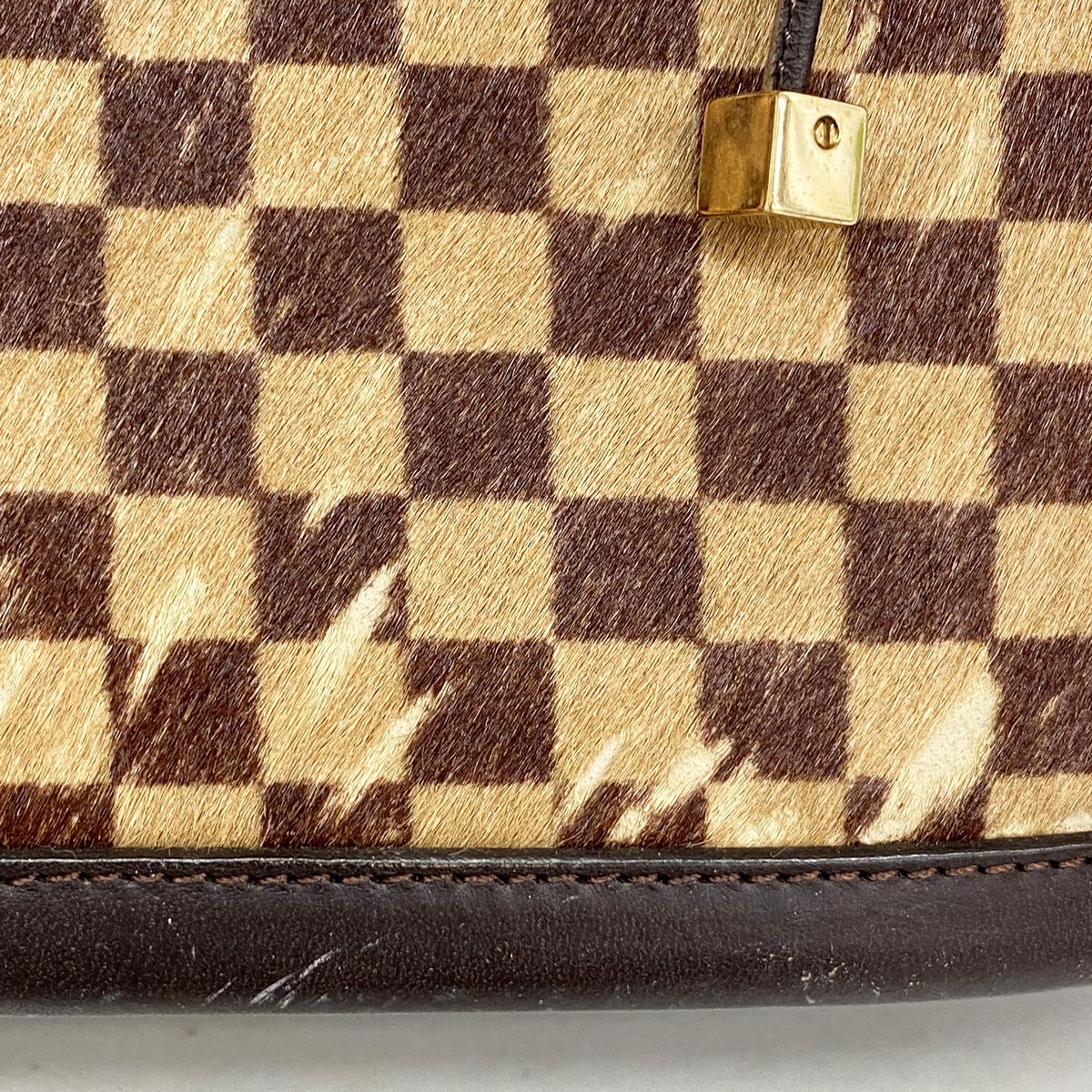 Louis Vuitton Handbag Damier Sauvage Impala Ebene — view 6