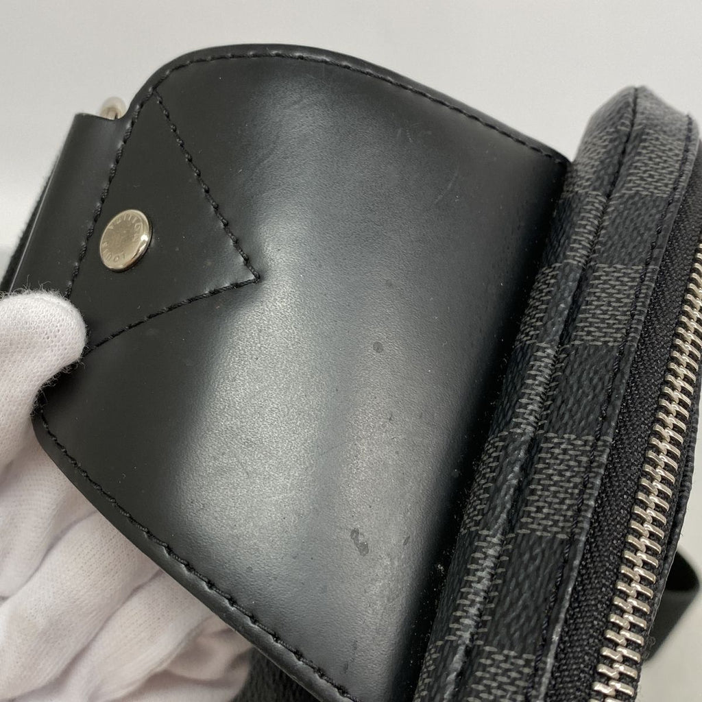 Louis Vuitton Belt Bag Damier Graphite Venue Black — view 7