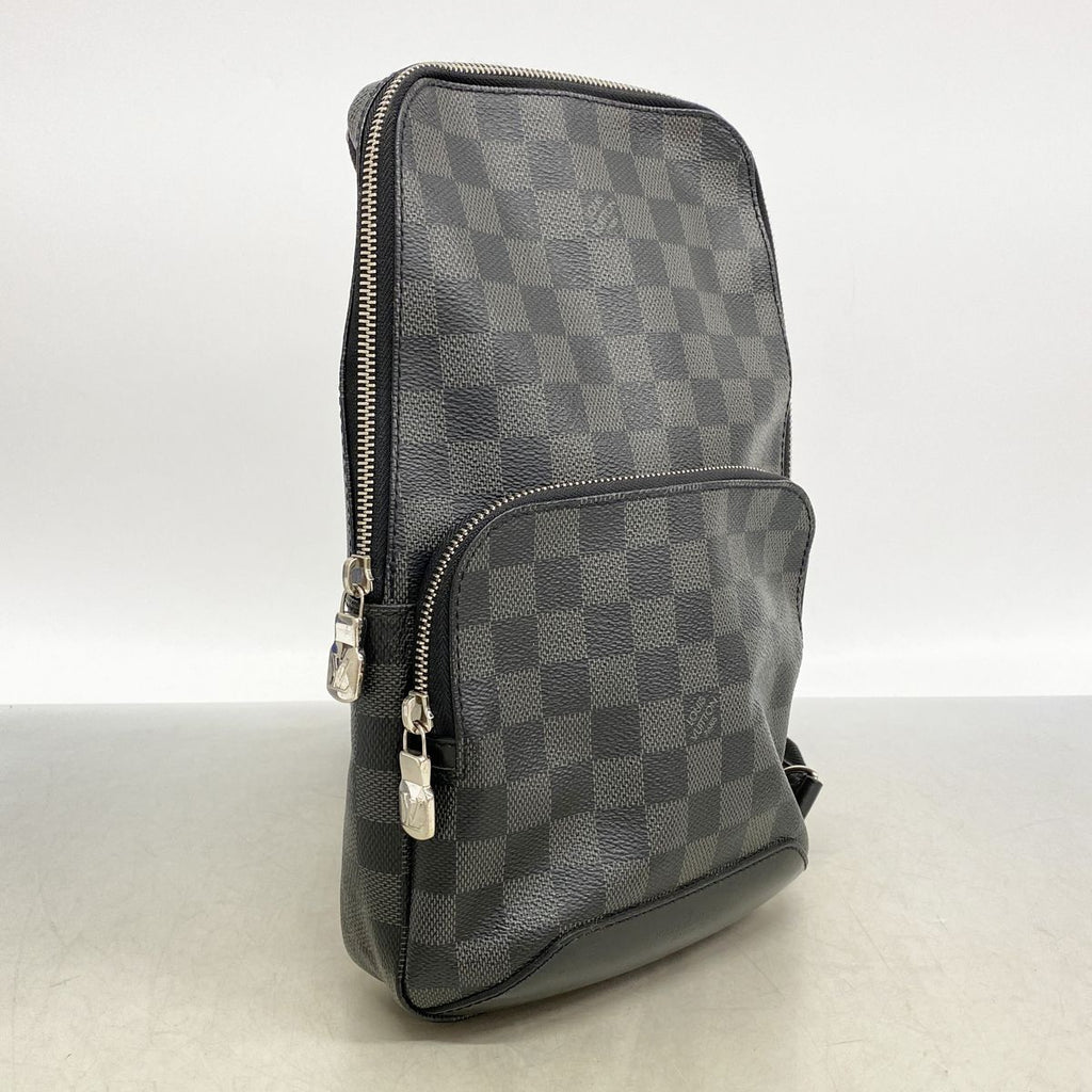 Louis Vuitton Belt Bag Damier Graphite Venue Black — view 2
