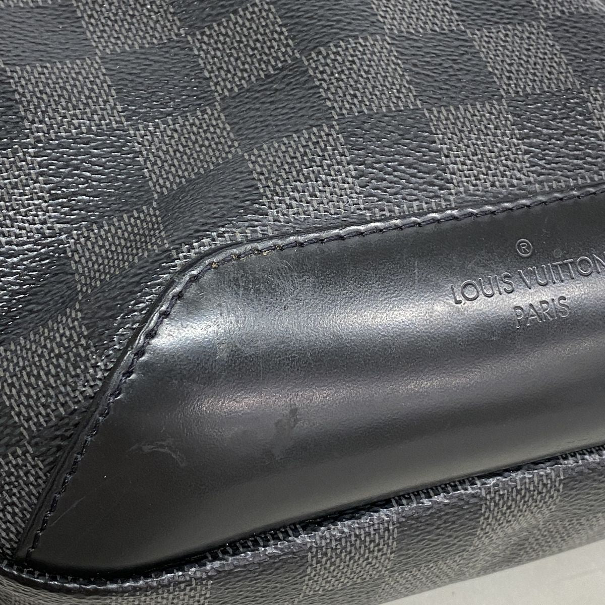 Louis Vuitton Belt Bag Damier Graphite Venue Black — view 6