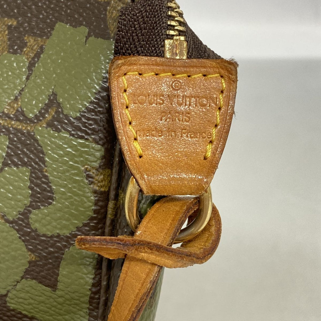 Louis Vuitton Pouch Monogram Graffiti Pochette Accessoires Vert — view 5