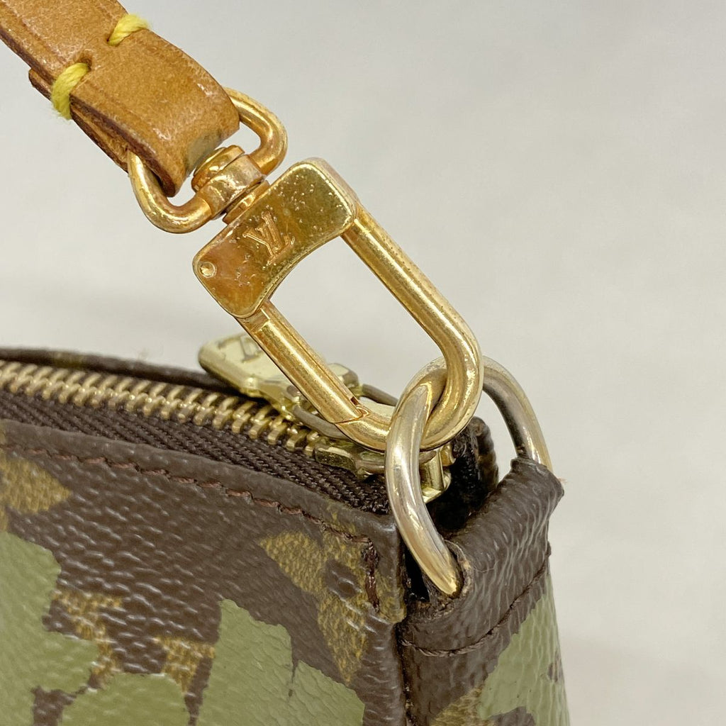 Louis Vuitton Pouch Monogram Graffiti Pochette Accessoires Vert — view 8