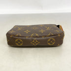 Louis Vuitton Pouch Monogram Mini Pochette Accessoires Brown — view 3