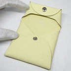 Hermes Bastia Jaune Milton Epsom Coin Purse — view 5