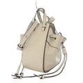 Loewe Hammock Drawstring Mini Shoulder Bag Leather Beige