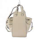 Loewe Hammock Drawstring Mini Shoulder Bag Leather Beige — view 4