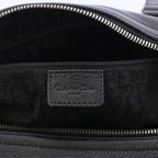 Dior John Galliano Era D-charm Bowler Mini Boston Bag Leather Black — view 8