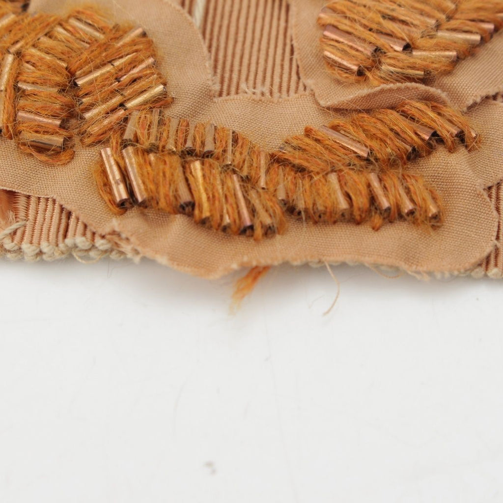 Prada Archive Beaded Bijou Sash Belt Brown Beige — view 6