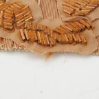 Prada Archive Beaded Bijou Sash Belt Brown Beige — view 6
