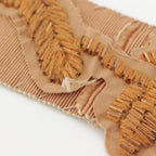 Prada Archive Beaded Bijou Sash Belt Brown Beige — view 7