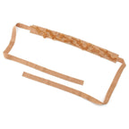 Prada Archive Beaded Bijou Sash Belt Brown Beige