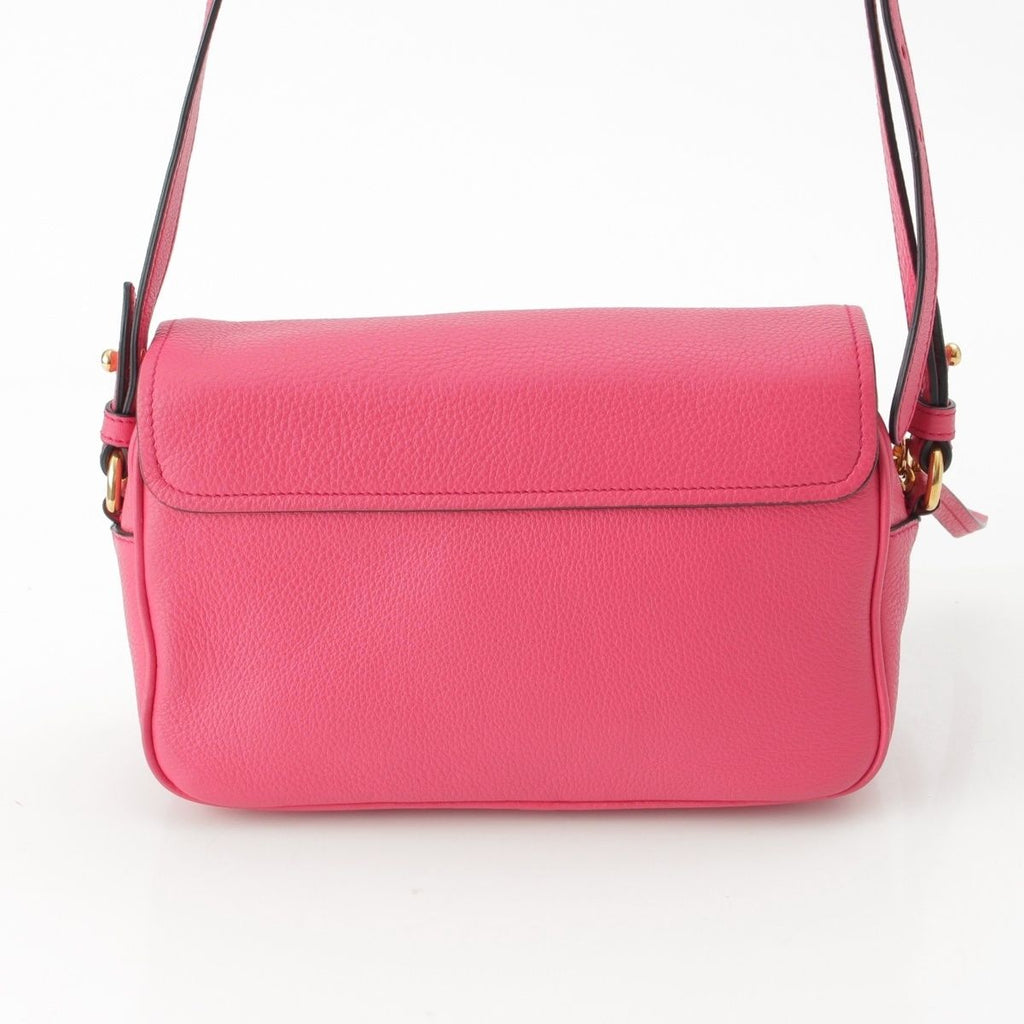 Prada Vitello Phoenix Leather Camera Shoulder Bag Pink — view 5