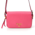 Prada Vitello Phoenix Leather Camera Shoulder Bag Pink