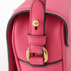 Prada Vitello Phoenix Leather Camera Shoulder Bag Pink — view 8