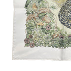 Hermes Petit Carre Scarf Tiger Animal Jungle Silk — view 5