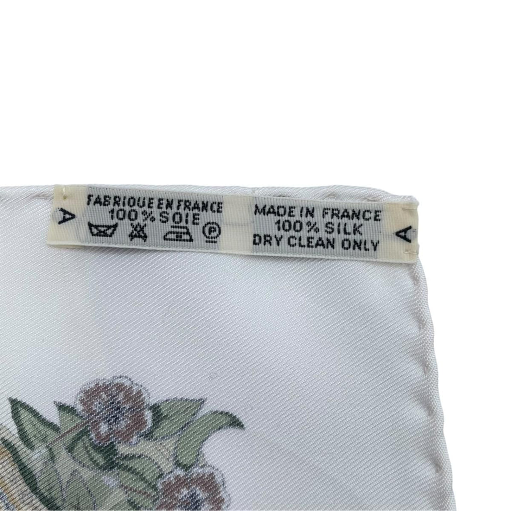 Hermes Petit Carre Scarf Tiger Animal Jungle Silk — view 8